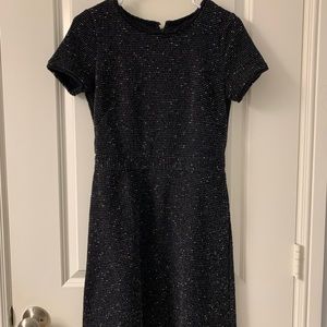 Loft Pettit textured Shift Dress